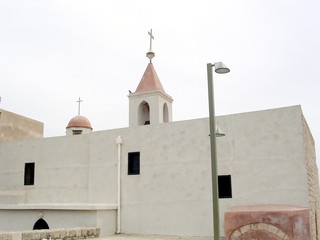 Obraz premium Akko Church of St John evening 2004