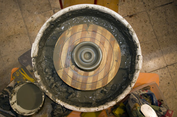 pottery wheel work
