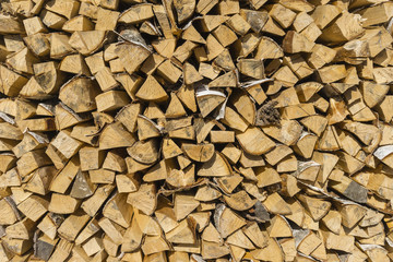 Birch firewood
