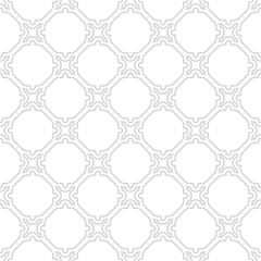 Naklejka premium Seamless vector bright ornament. Modern geometric pattern with repeating elements