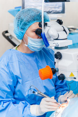 Ophthalmology operation process