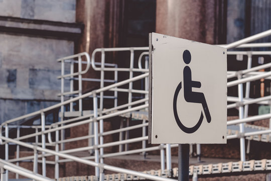 sign to go for people with disabilities