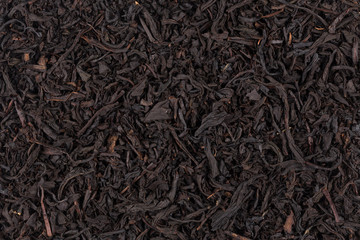 dry black tea