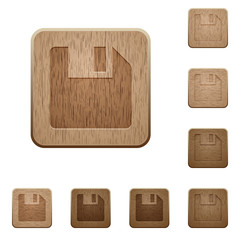 Save wooden buttons