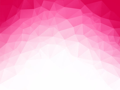 geometric pink white love background