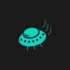UFO flat icon