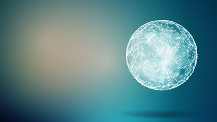 Abstract geometric composition