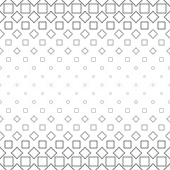 Seamless black and white square pattern