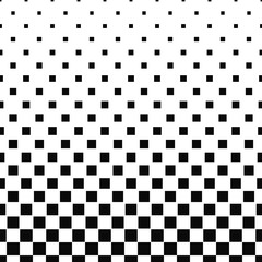 Seamless black white abstract square pattern