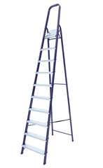 metal step-ladder isolated