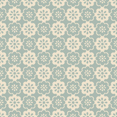 Elegant antique background image of round cross flower frame