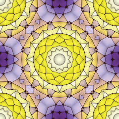 Bright seamless abstract pattern, mandala. 
