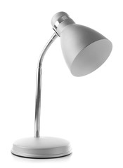 Table lamp isolated on white