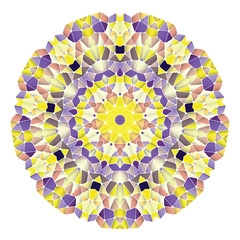 Bright abstract pattern, mandala.