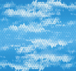 vector background, Geometric clouds, low polygon, triangle, stock vectors, vector graphics