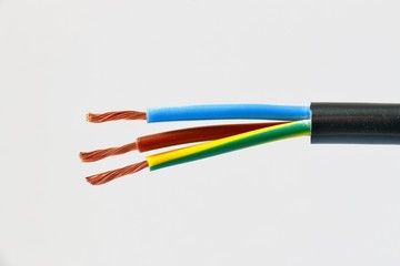 Elektrokabel Anschluss 3 polig