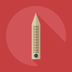 Flat modern design with shadow icons nail file