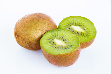 Fototapeta premium Kiwi fruit isolated on white background
