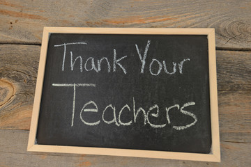 thank your teachers