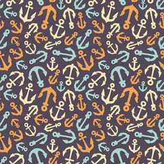 Anchor seamless pattern
