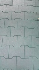 Pattern of rubber floor