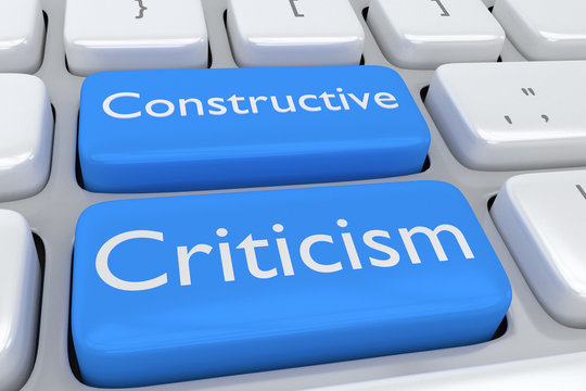 Constructive Criticism concept