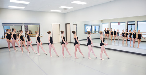 Obraz premium Ballet Dance Class