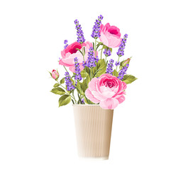 Lavender sign label