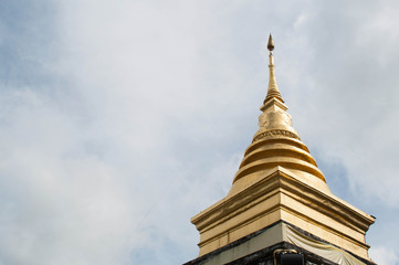 A temple on north of Thailand.