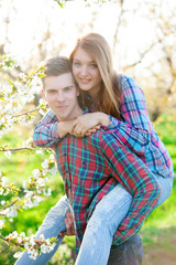 couple under the tree