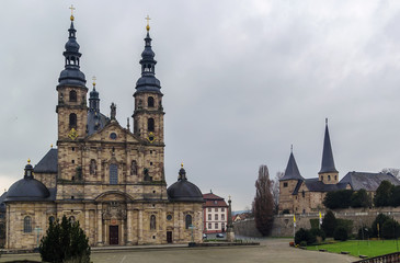Naklejka na ściany i meble Fulda cathedral, Germany