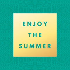 Summer hipster boho background