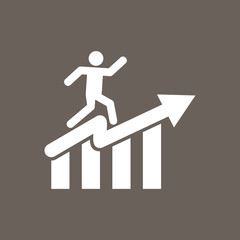 Car Icon on Dark Gray Color. Eps-10.