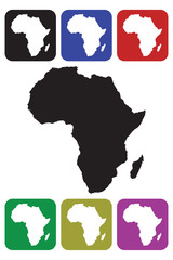 Africa Continent Icon