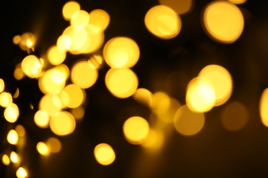 Warmewei&szlig;e Lichter - Bokeh