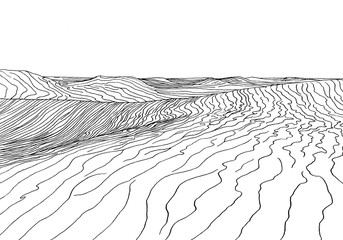 Sandy desert © sar14ev