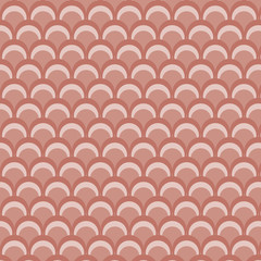 Fototapeta na wymiar Retro circle pattern purple theme