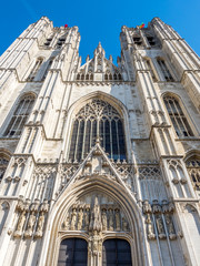 Fototapeta premium St Michael & St Gudule cathedral