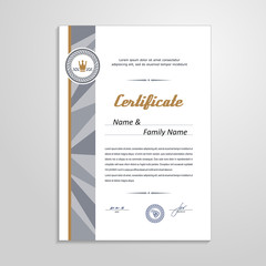 Certificate, Diploma, design template