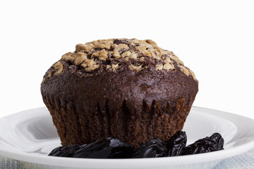 the chocolate muffin