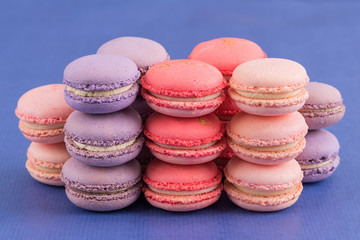Colourful macarons