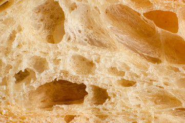 Close up of sliced wheaten bread