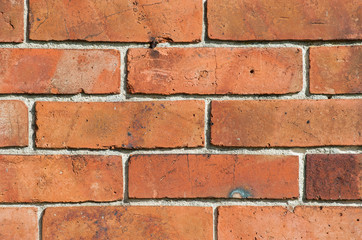 mur en briques pleines