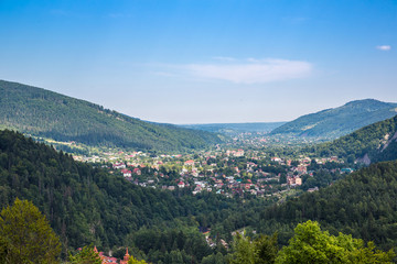 Fototapeta na wymiar Mountains in Carpathians, Ukraine