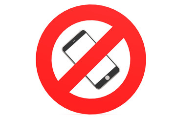 No mobile phone sign