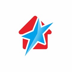 Obraz premium Logo Star House