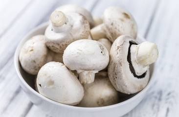 White Mushrooms