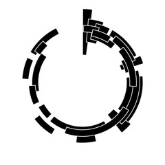 Abstract design element. May be used as frame or background