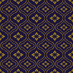 Elegant antique background image of curve cross line flower