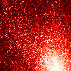 Glittering red background